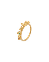 Secret Garden Multistone Gold Ring