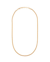 TWISTED ROPE GOLD CHAIN