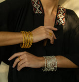 Amazonia Organica Silver Bangle