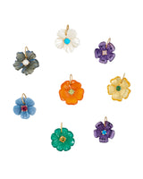 Amazonia Carved Blue Charm