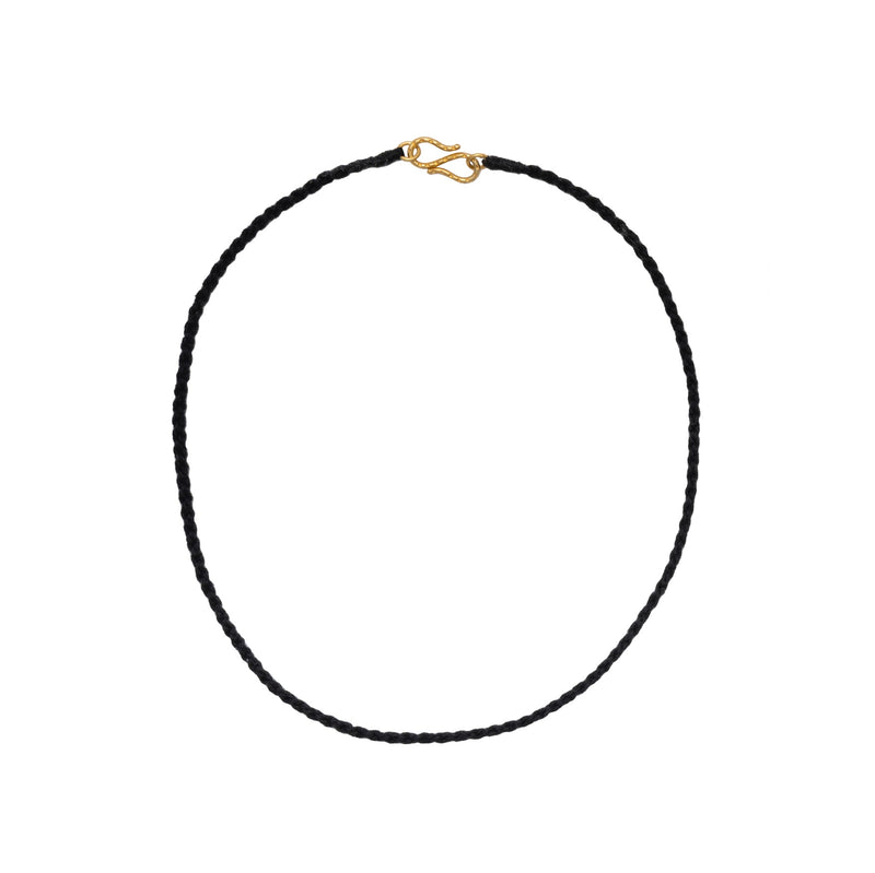 Black Organic Cotton Thread