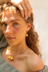 Mahal Lotus Earrings