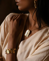 TWISTED ROPE GOLD CHAIN