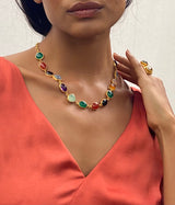 JAIPUR MULTI STONE NECKLACE