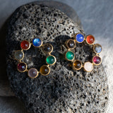 JAIPUR WHEEL EARRINGS