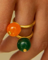 SAIGON MANGO POM-POM RING