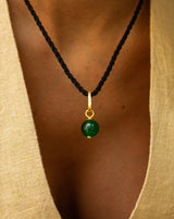 SAIGON GREEN POM-POM CHARM