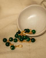 SAIGON GREEN POM-POM BRACELET