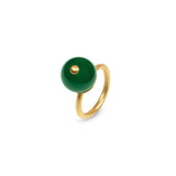 SAIGON GREEN POM-POM RING