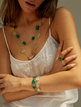 AMAZONIA ORGANICA BLUE NECKLACE