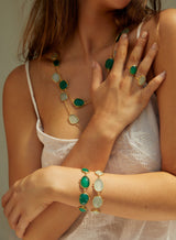 AMAZONIA ORGANICA GREEN NECKLACE