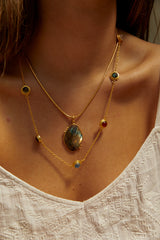 JAIPUR ROCKY ROAD NECKLACE