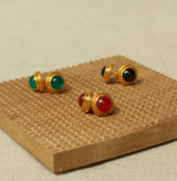 JAIPUR PETITE RHODOLITE EARRINGS