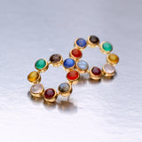 JAIPUR WHEEL EARRINGS