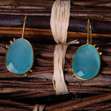 AMAZONIA ORGANICA BLUE EARRINGS