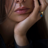 SAIGON MOONSTONE TWIST RING