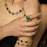 JAIPUR CABOCHON ONYX RING