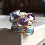 JAIPUR BLUE TOPAZ RING