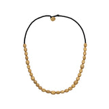 Mahal Beaded Gold Necklace