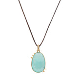 AMAZONIA ORGANICA BLUE PENDANT