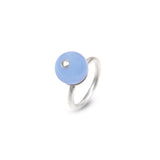 SAIGON BLUE POM-POM RING
