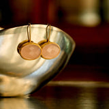 JAIPUR ROSE QUARTZ EARRINGS