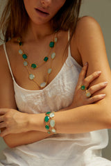 AMAZONIA ORGANICA BLUE BRACELET