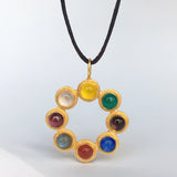 JAIPUR WHEEL PENDANT