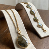 AMAZONIA ORGANICA LABRADORITE BRACELET