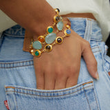 AMAZONIA ORGANICA BLUE BRACELET