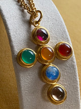 JAIPUR CROSS PENDANT