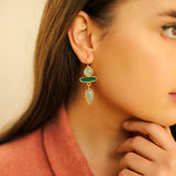 JAIPUR TRIO DROP EARRINGS