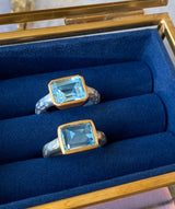 JAIPUR BLUE TOPAZ RING
