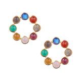 JAIPUR WHEEL EARRINGS