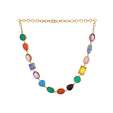 JAIPUR MULTI STONE NECKLACE