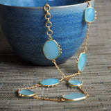 AMAZONIA ORGANICA BLUE NECKLACE
