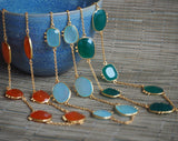 AMAZONIA ORGANICA GREEN NECKLACE