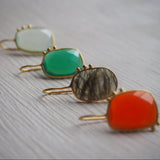 AMAZONIA ORGANICA BLUE EARRINGS