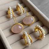 JAIPUR BAROQUE PEARL EARRINGS