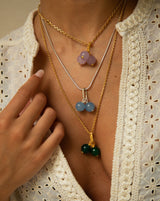 SAIGON GREEN POM-POM CHARM