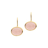 JAIPUR ROSE QUARTZ EARRINGS