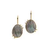 AMAZONIA ORGANICA LABRADORITE EARRINGS