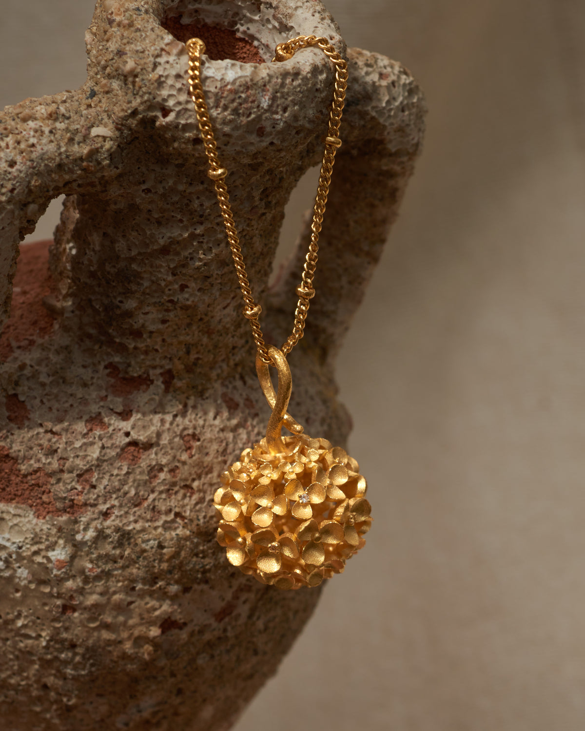Amazonia Flower Cluster Pendant