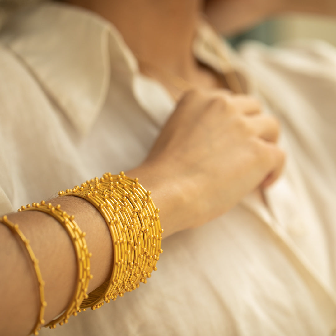 Amazonia Organica Gold Bangle
