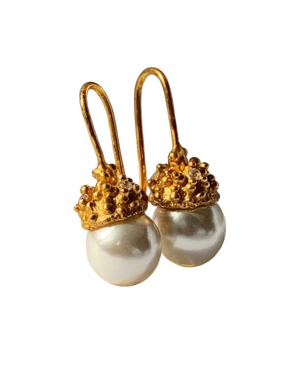 AMAZONIA ORGANICA PEARL EARRINGS