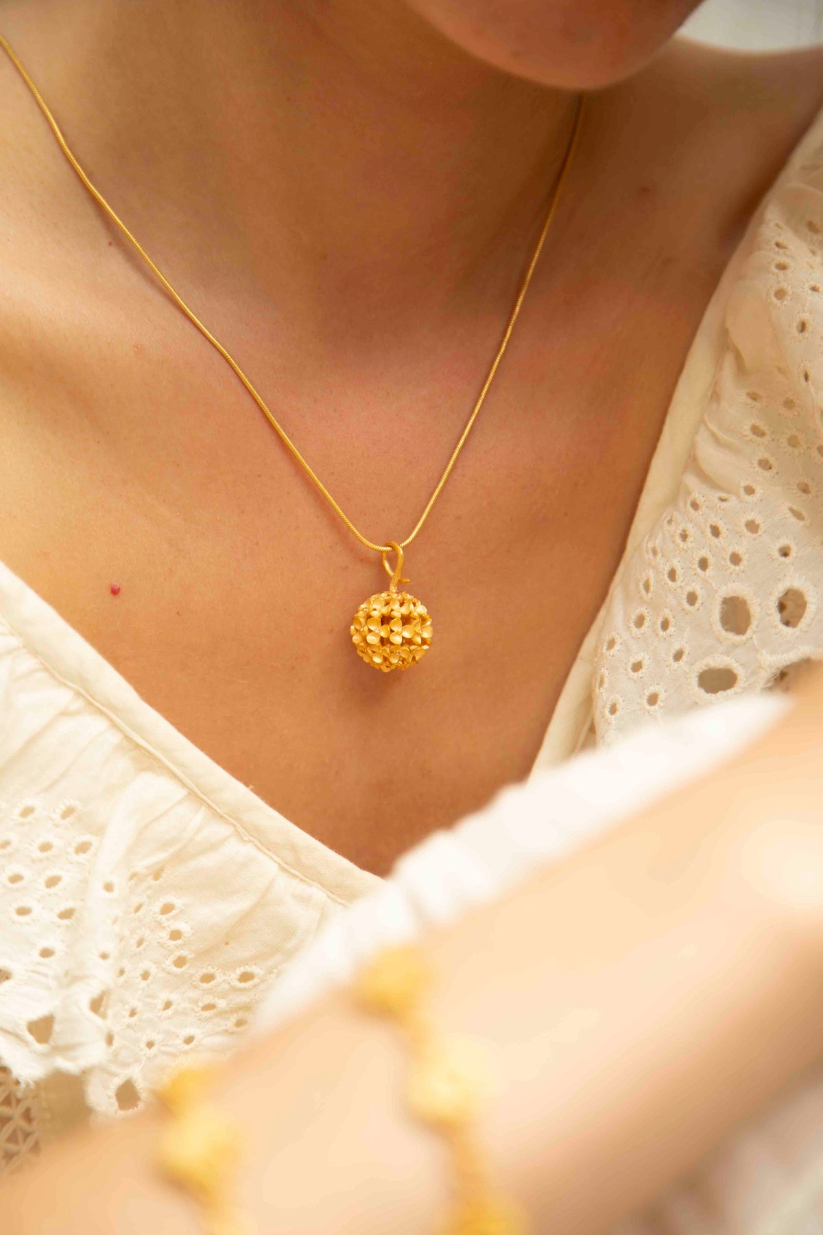 Amazonia Flower Cluster Pendant
