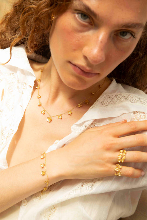 Secret Garden Gold Necklace