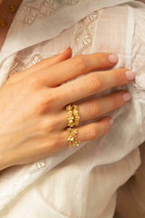 Secret Garden Gold Ring