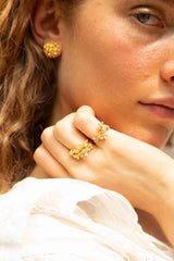 Secret Garden Diamond Gold Ring