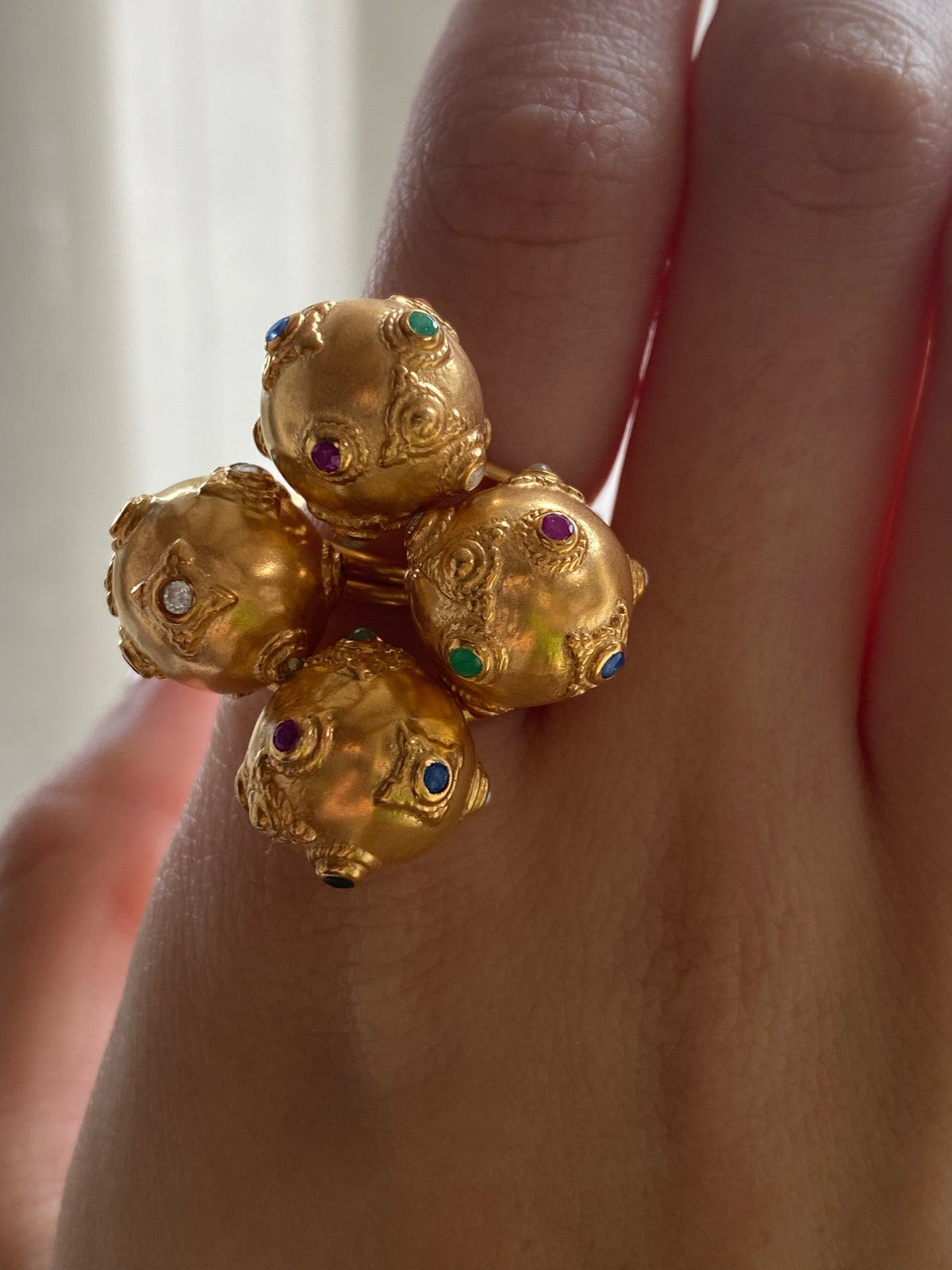 Mahal Navratan Ring